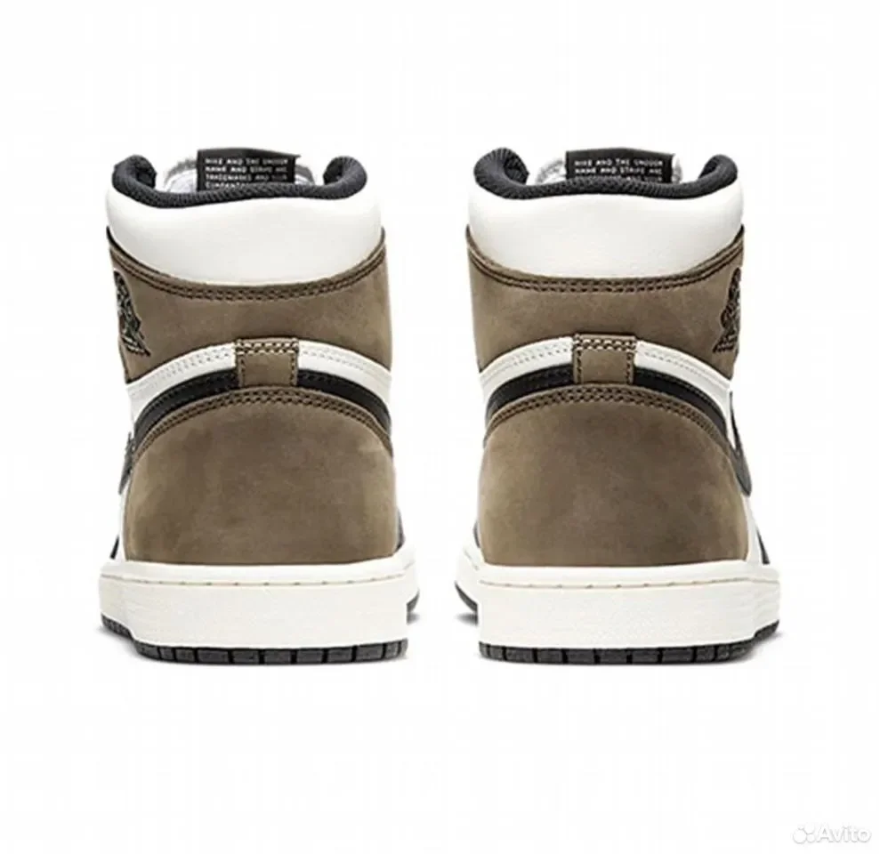 Кроссовки Nike Air Jordan 1 Retro High Dark Mocha - миниатюра 4