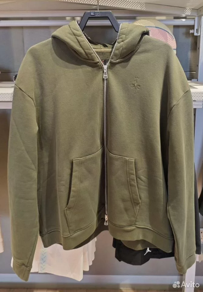 Толстовка Jordan x Travis Scott Green SS24 - изображение 1