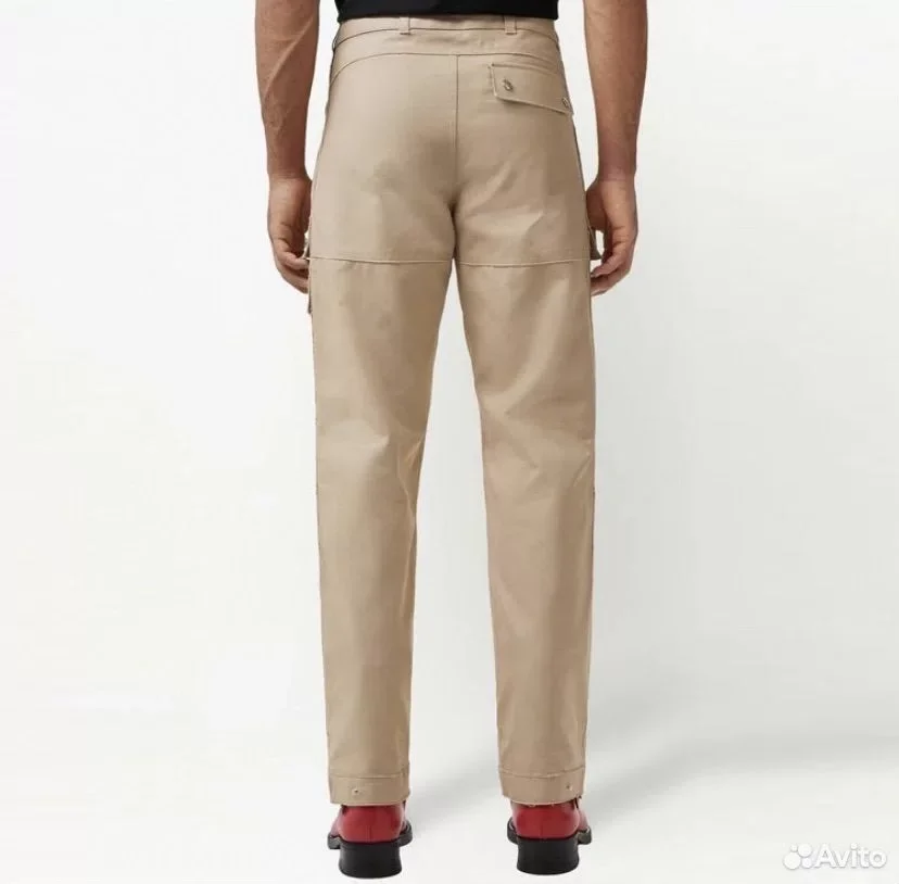 Брюки Burberry SS23 carmelo straight-LEG cargo - миниатюра 2
