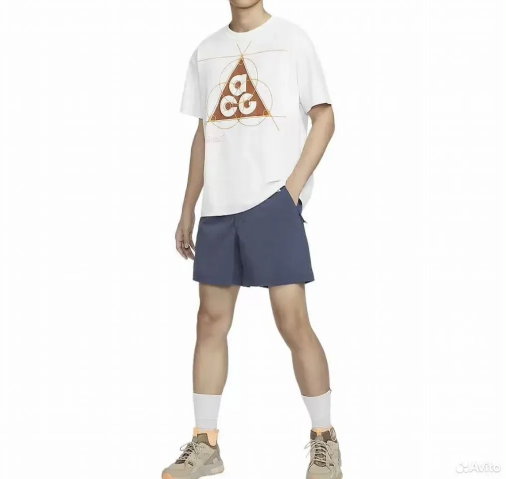 Шорты Nike ACG Hiking Shorts Blue - миниатюра 2