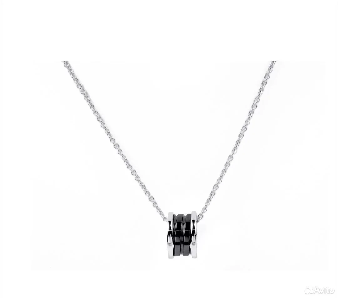 Колье Bvlgari Save the Children Black Ceramics - миниатюра 4
