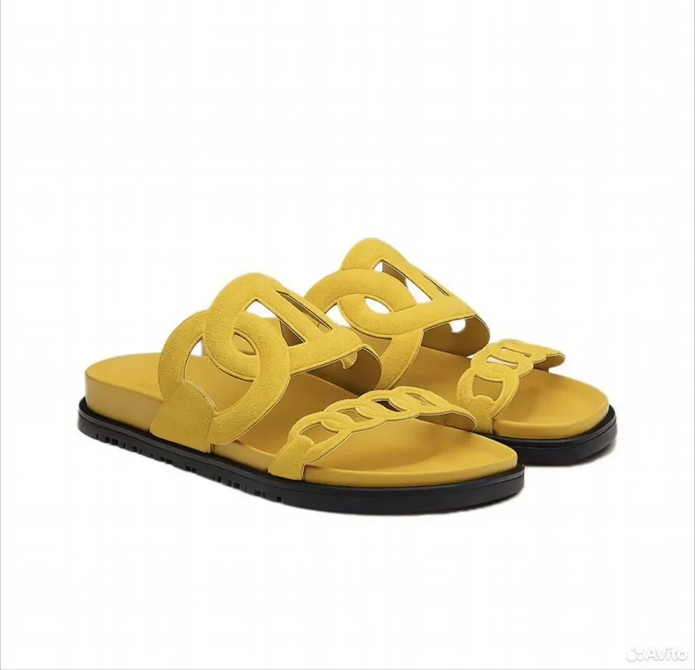 Сандали Hermes Extra Yellow - миниатюра 3