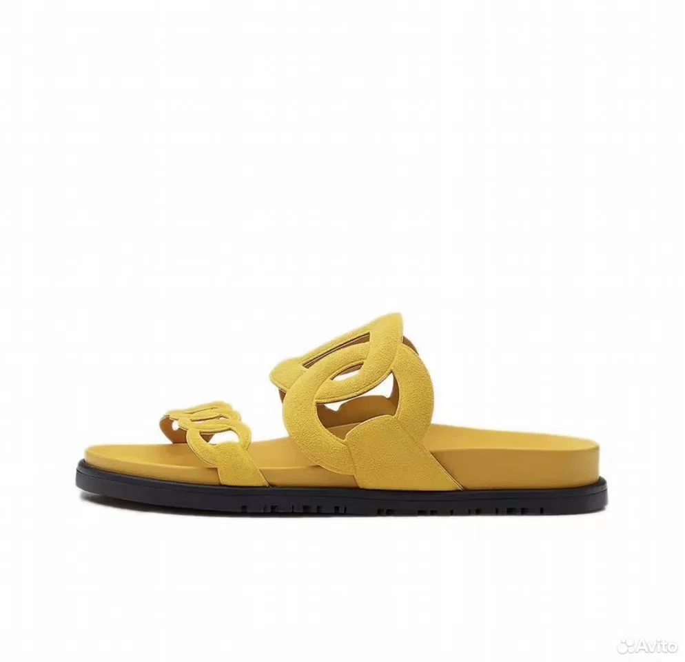 Сандали Hermes Extra Yellow - миниатюра 4