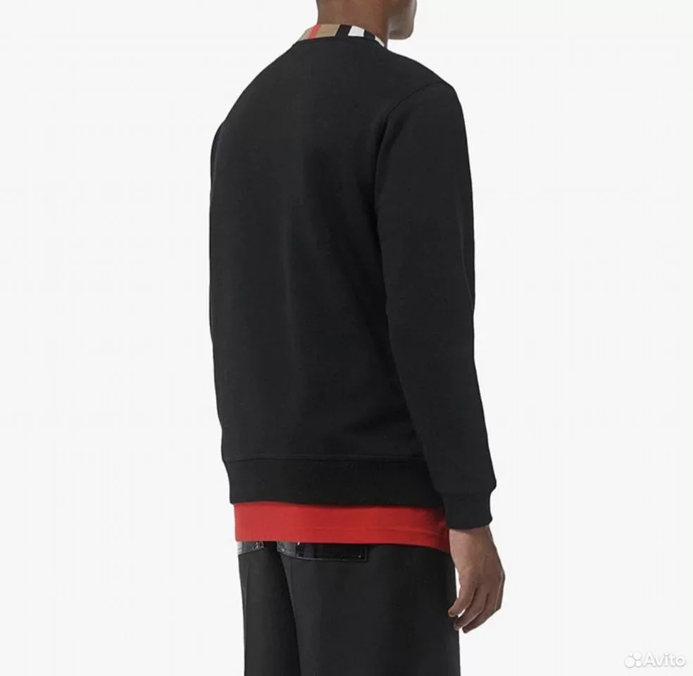Свитшот Burberry Icon Stripe - миниатюра 4