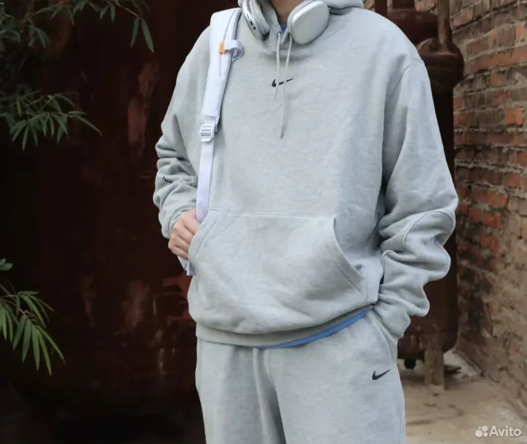 Штаны Nike x Nocta SS24 Fleece Open Hem Grey