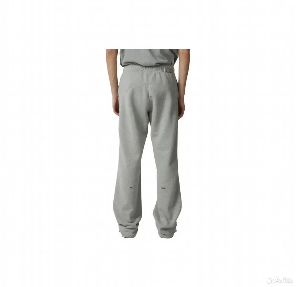 Штаны Nike x Nocta SS24 Fleece Open Hem Grey - миниатюра 3