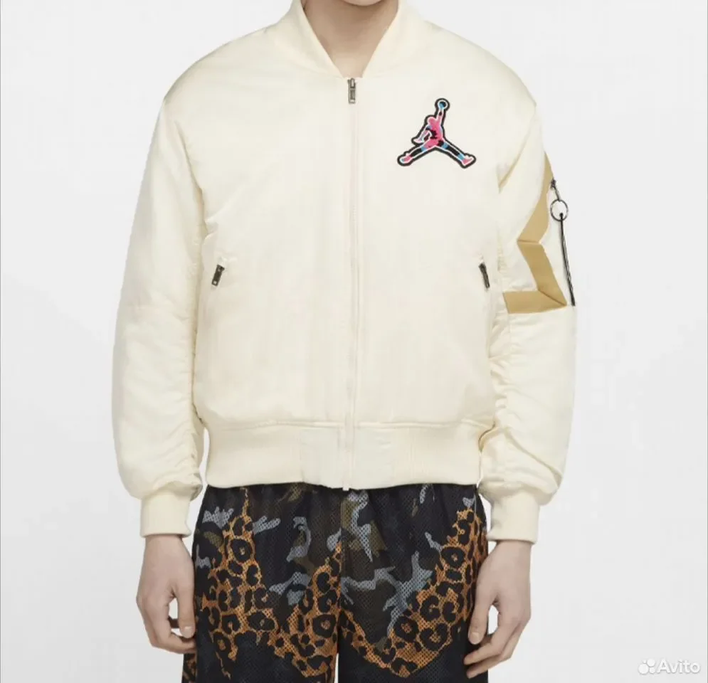 Кофта Бомбер Jordan Chinese New Year White - изображение 1