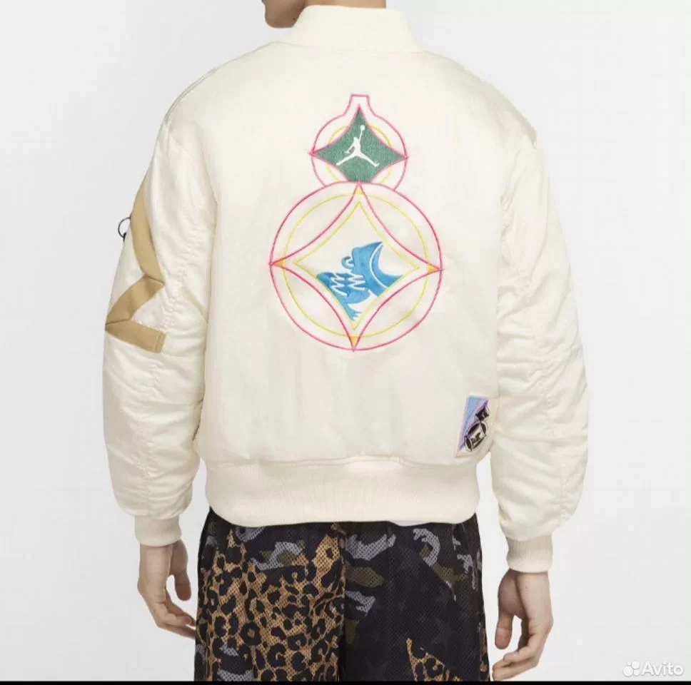 Кофта Бомбер Jordan Chinese New Year White - миниатюра 2