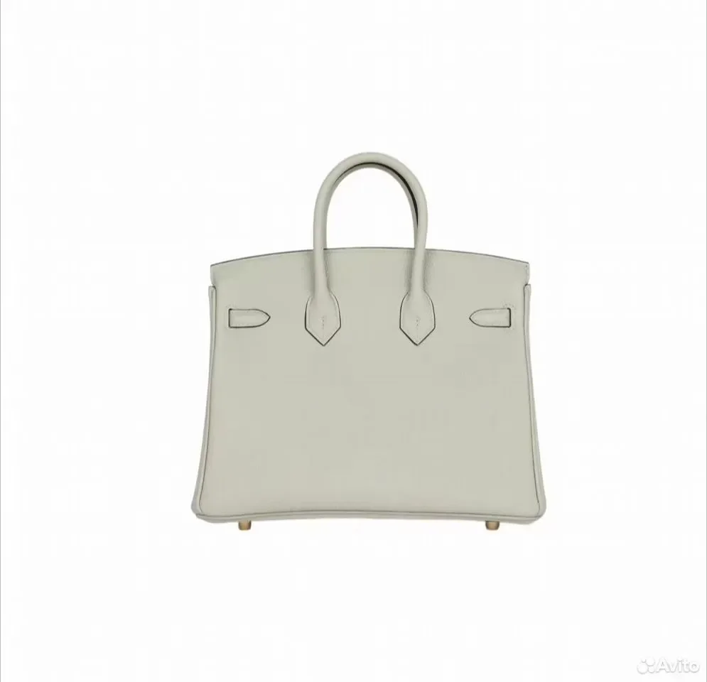 Сумка Birkin x Hermes Giri Neve White - миниатюра 3