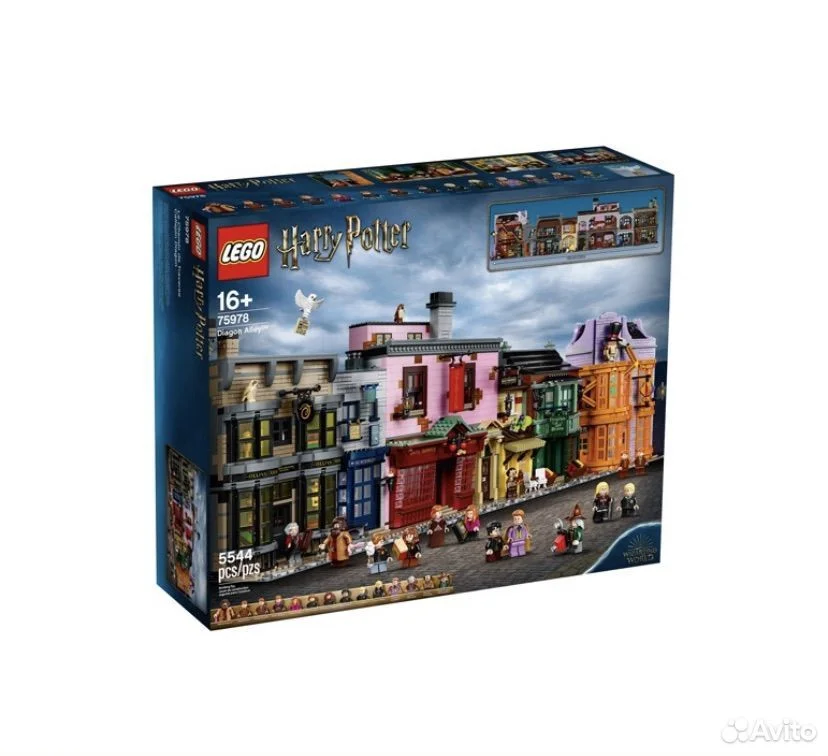Лего lego Harry Potter 75978 Косой переулок - изображение 1