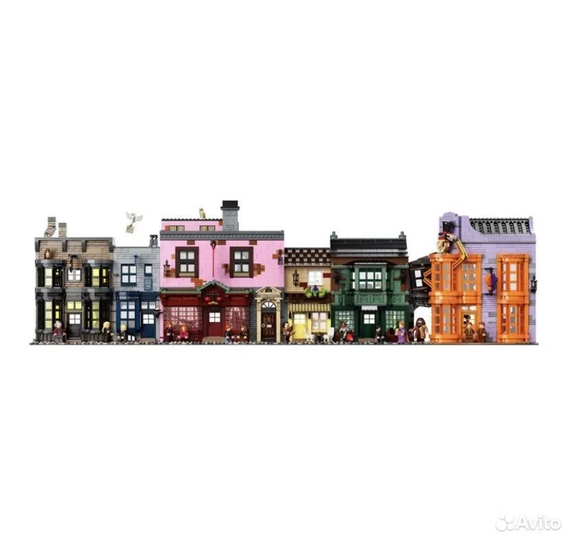Лего lego Harry Potter 75978 Косой переулок - миниатюра 3