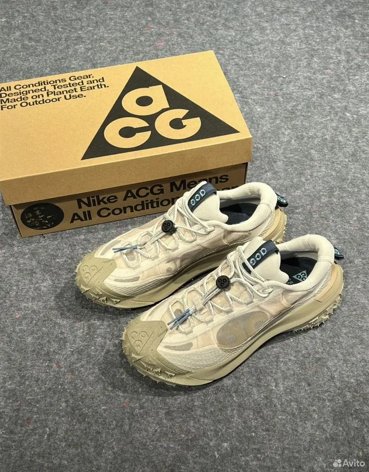 Кроссовки Nike ACG Mountain Fly 2 Gore-Tex Beige - изображение 1