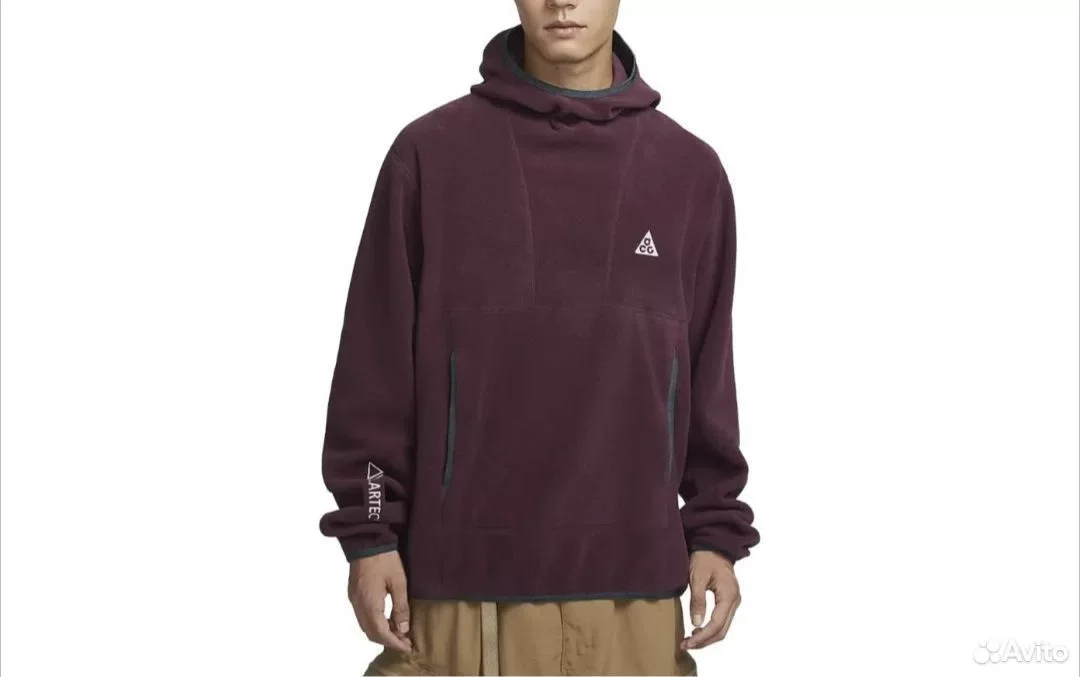 Толстовка Nike ACG Polartec Therma-FIT Red - изображение 1