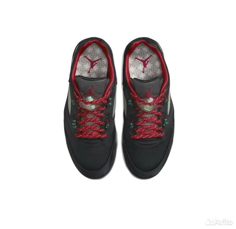 Кроссовки Jordan 5 Retro Low clot Jade - миниатюра 3