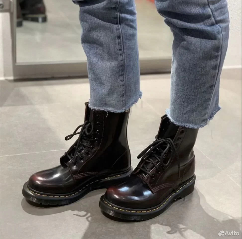Ботинки Dr. Martens 1460 Burgundy - изображение 1
