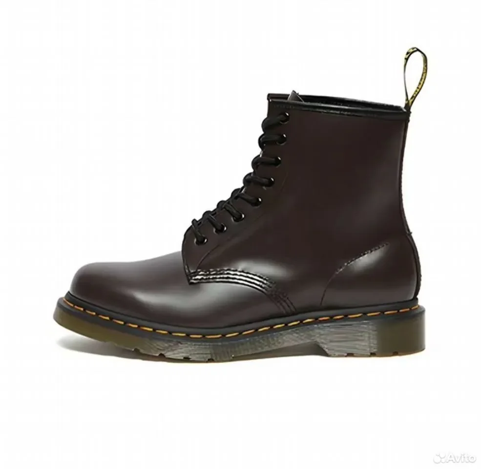 Ботинки Dr. Martens 1460 Burgundy - миниатюра 2