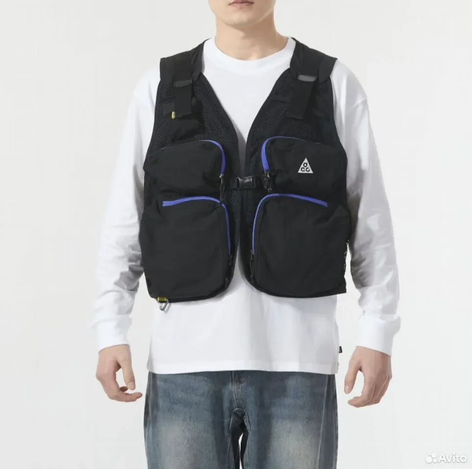 Жилетка Nike ACG River Drifter Vest Black - миниатюра 2