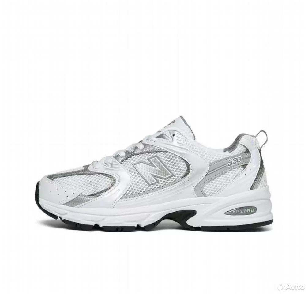 Кроссовки New Balance 530 White Silver - изображение 1