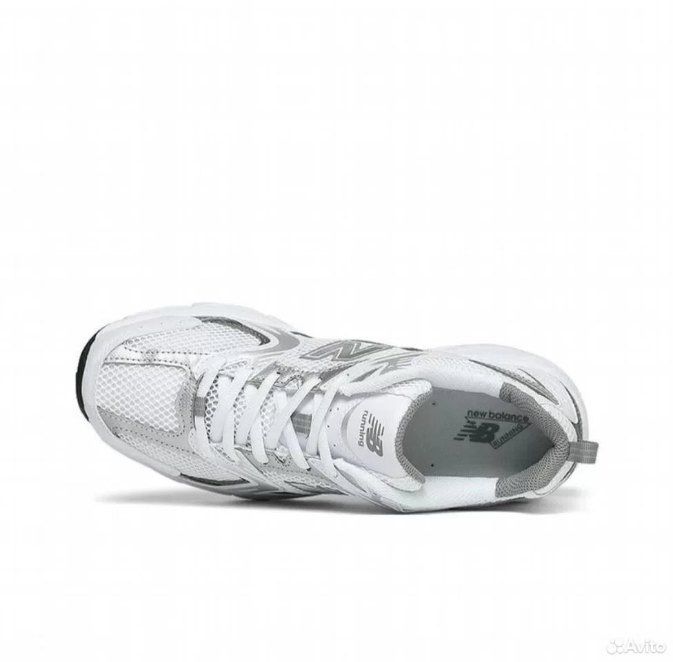 Кроссовки New Balance 530 White Silver - миниатюра 3