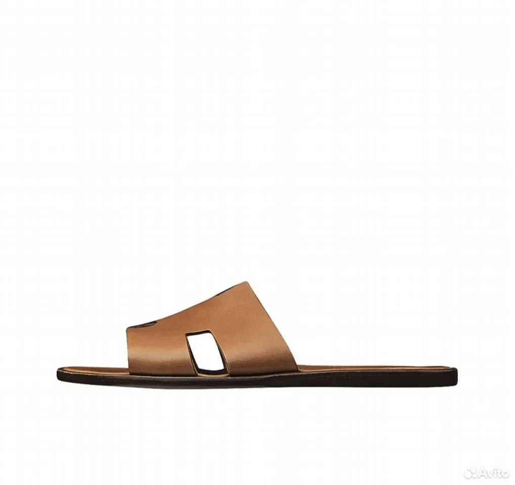 Сандали Hermes Izmir Brown - миниатюра 2