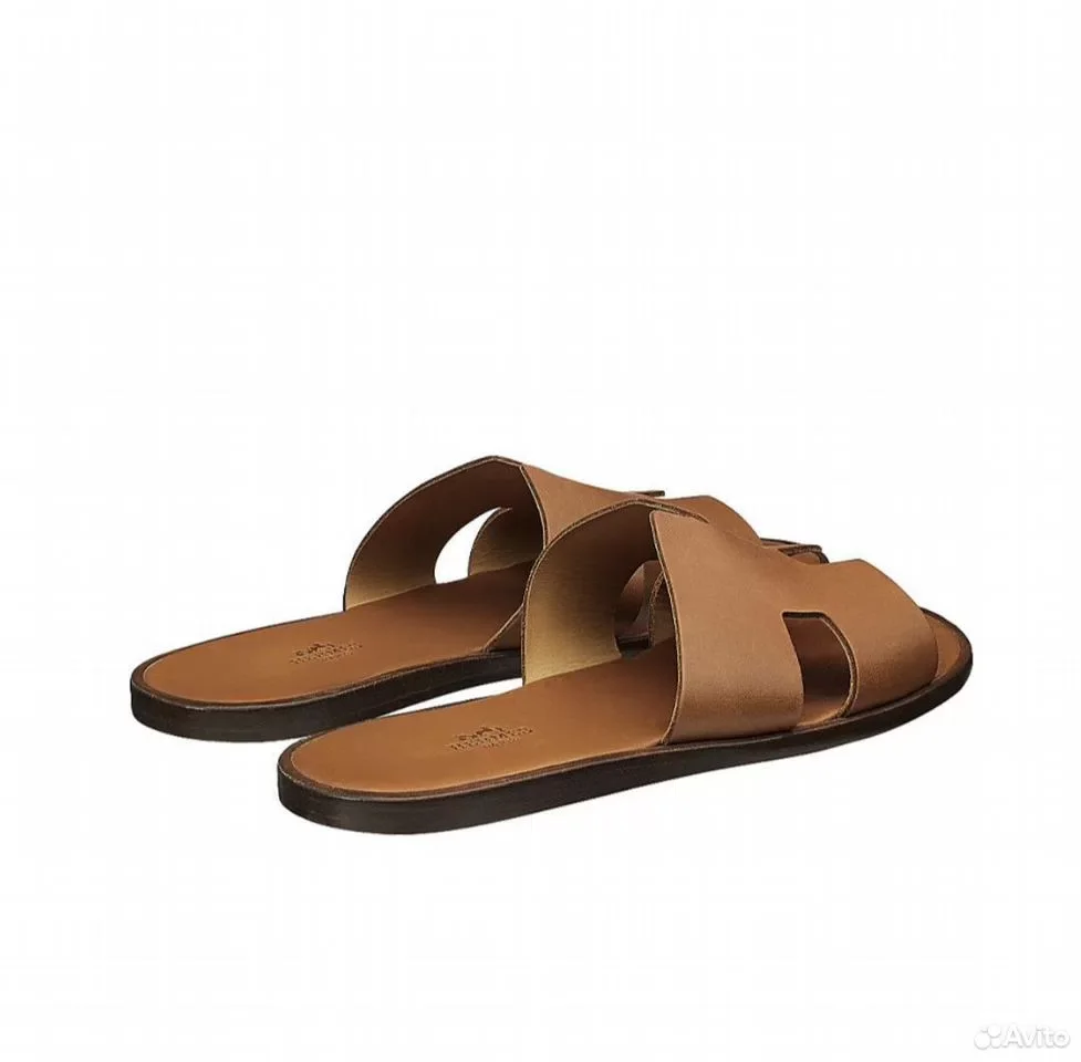 Сандали Hermes Izmir Brown - миниатюра 3