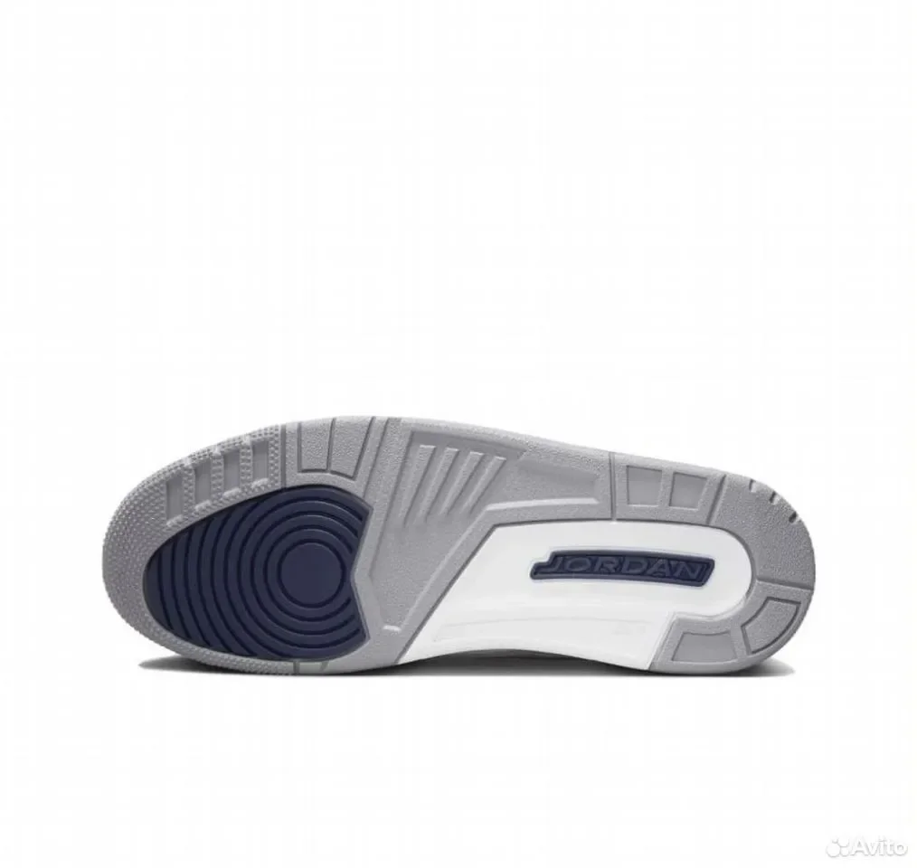 Кроссовки Nike Air Jordan 3 Midnight Navy - миниатюра 6
