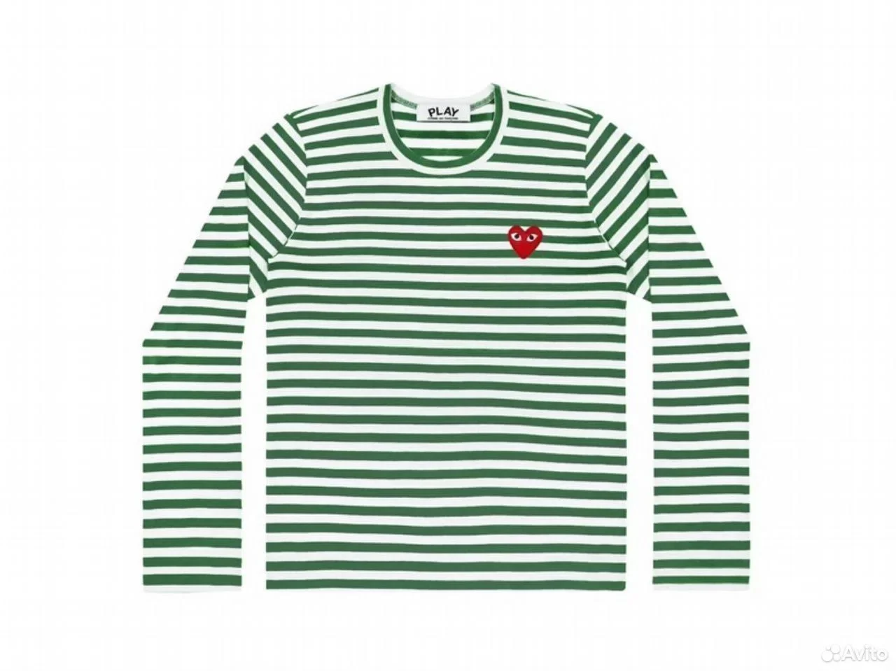 Лонгслив CDG Play Kawakubo Rei Love Round Neck