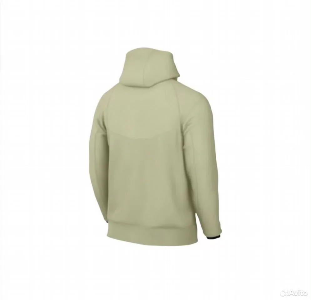 Зип кофта Nike Tech Fleece Windrunner Green - миниатюра 2