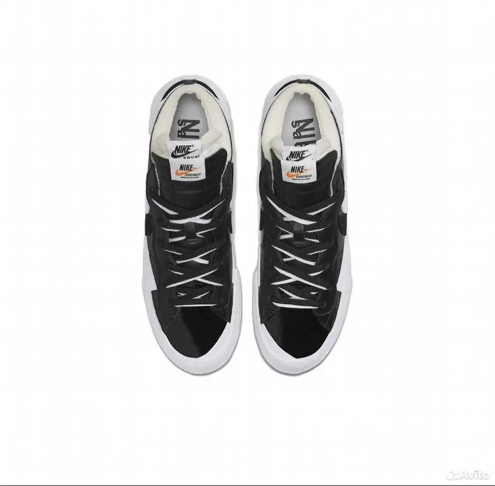 Кроссовки Nike Blazer x Sacai Low - миниатюра 9