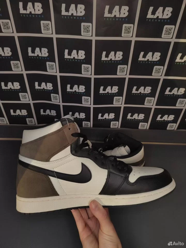 Кроссовки Air Jordan 1 Retro High OG “Dark Mocha” - миниатюра 4
