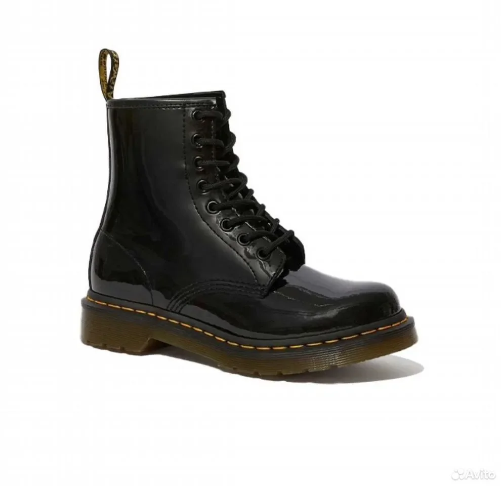 Ботинки Dr. Martens 1460 Patent Lamper - миниатюра 4