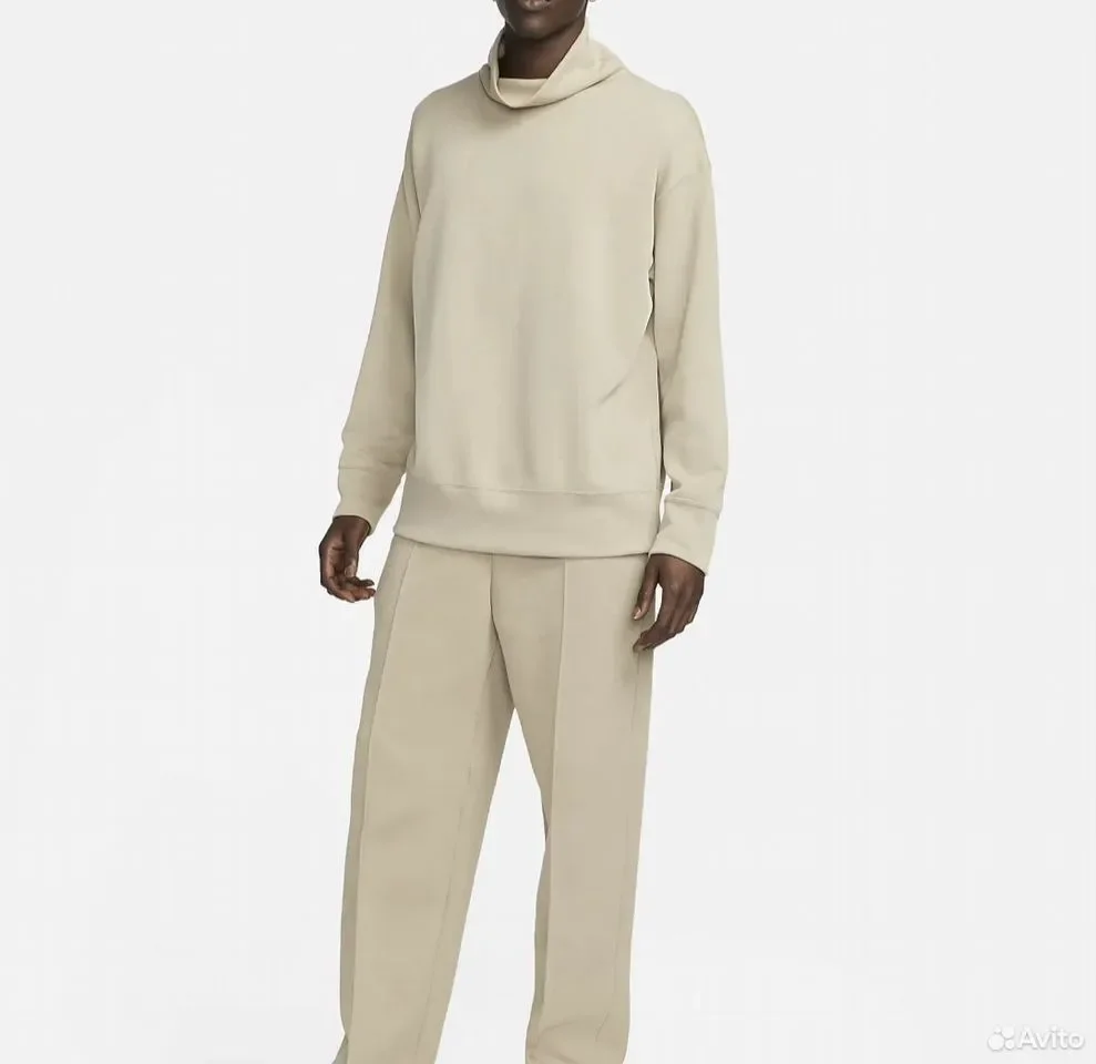 Водолазка Nike Tech Fleece Beige - миниатюра 3