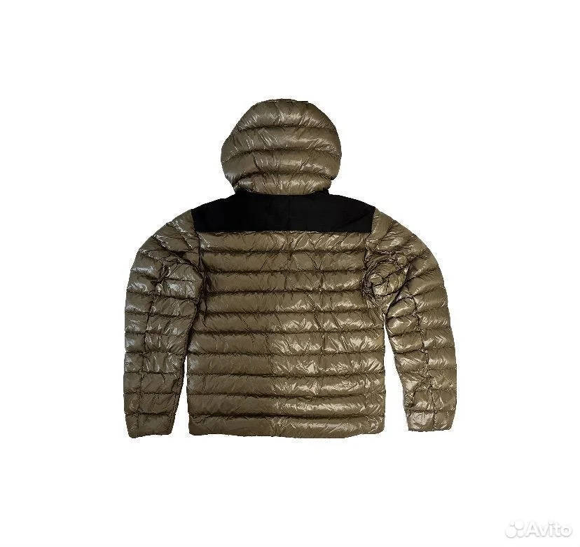 Пуовик Burberry Barking TB Logo Down Jacket Olive - миниатюра 2