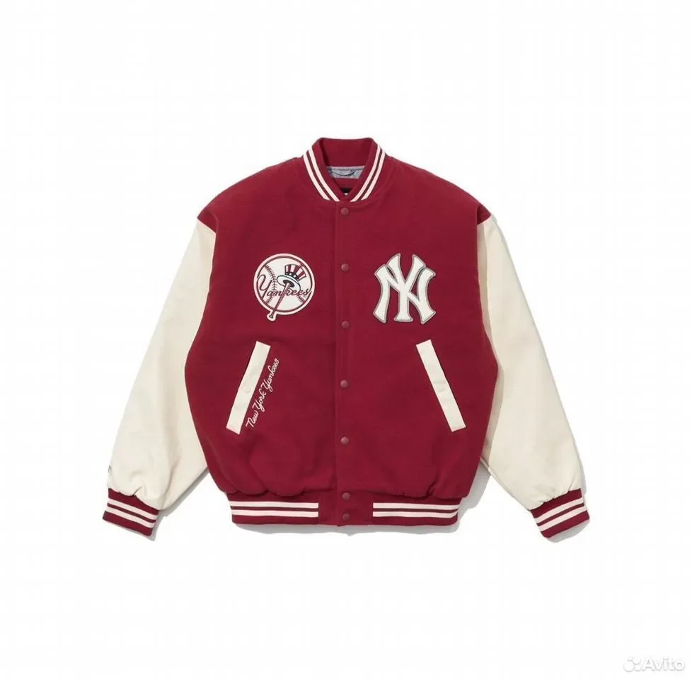 Бомбер New Era x MLB New York Yankees Red