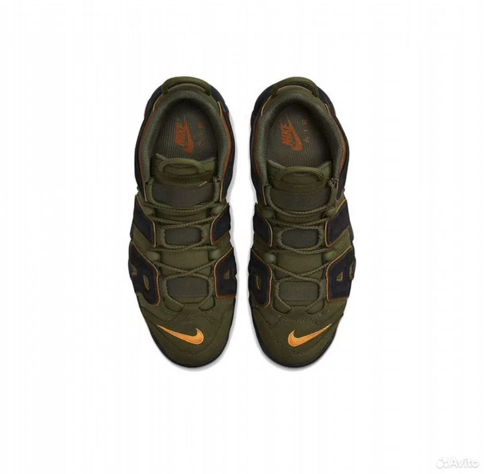Кроссовки Nike Air More Uptempo Khaki - миниатюра 2