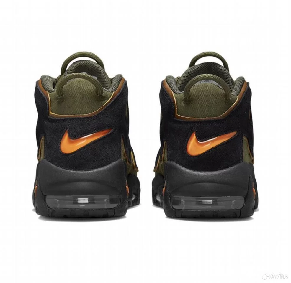 Кроссовки Nike Air More Uptempo Khaki - миниатюра 3
