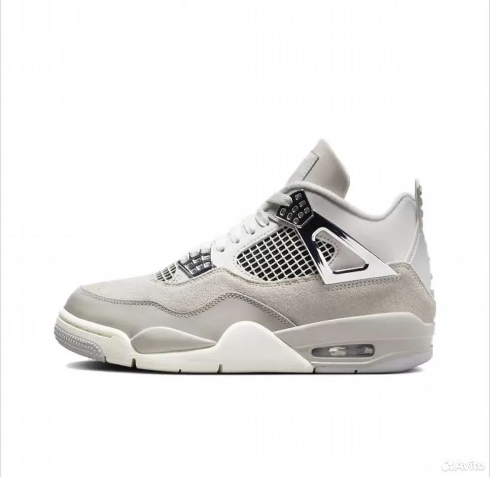 Кроссовки Nike Air Jordan 4 Beige - миниатюра 2