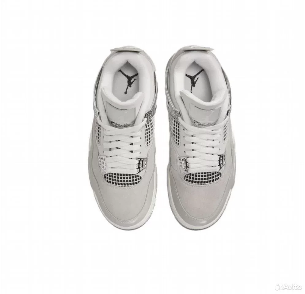 Кроссовки Nike Air Jordan 4 Beige - миниатюра 3