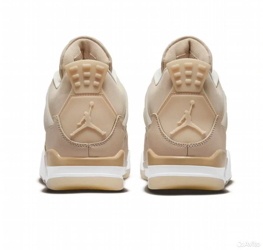 Кроссовки Nike Air Jordan 4 Beige - миниатюра 5