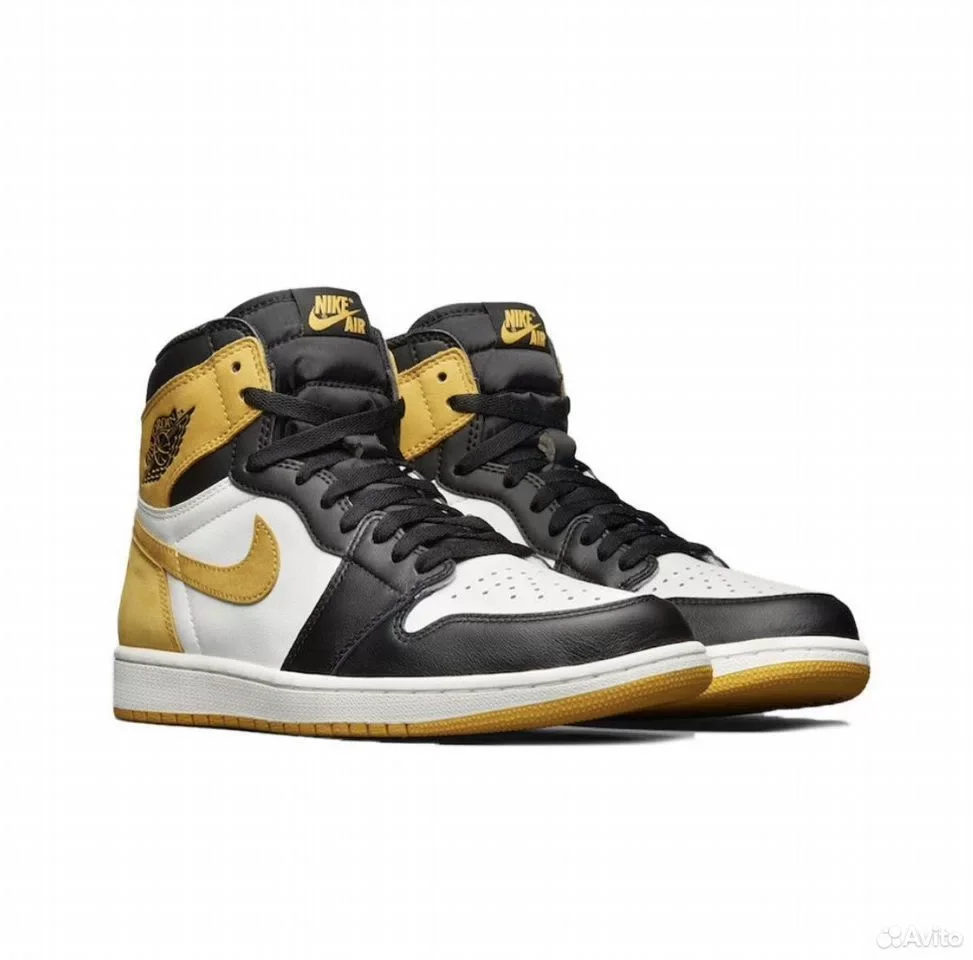 Кроссовки Nike Air Jordan 1 High OG Yellow Ochre - изображение 1
