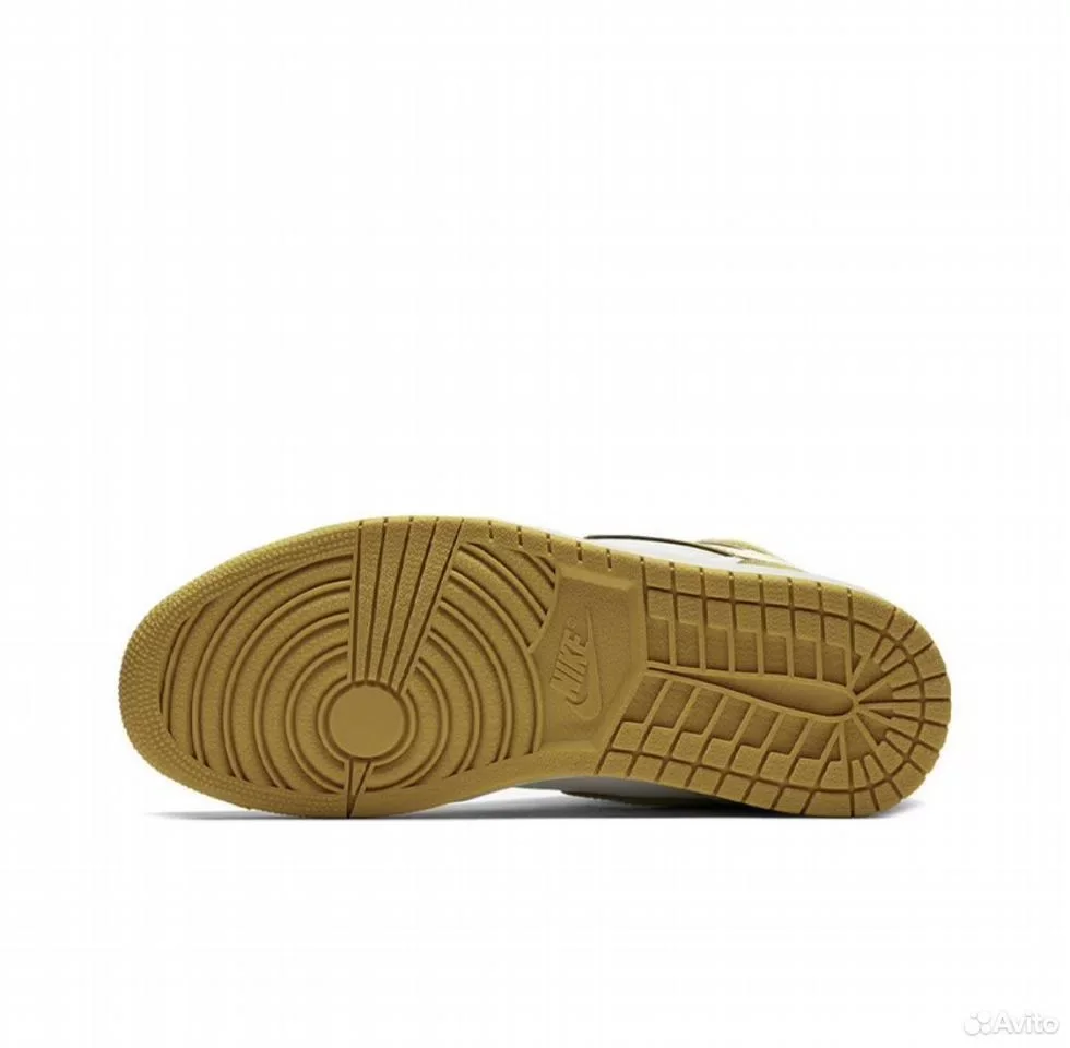 Кроссовки Nike Air Jordan 1 High OG Yellow Ochre - миниатюра 3