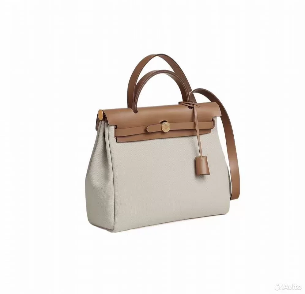 Сумка Hermes Erbag 31 Zip Gold Tote Bag - миниатюра 2