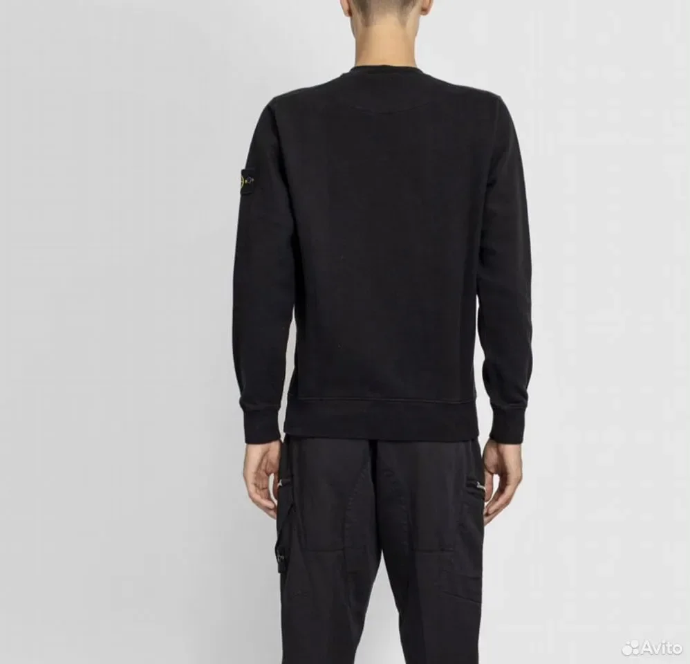 Свитшот Stone Island FW21 Black - миниатюра 2