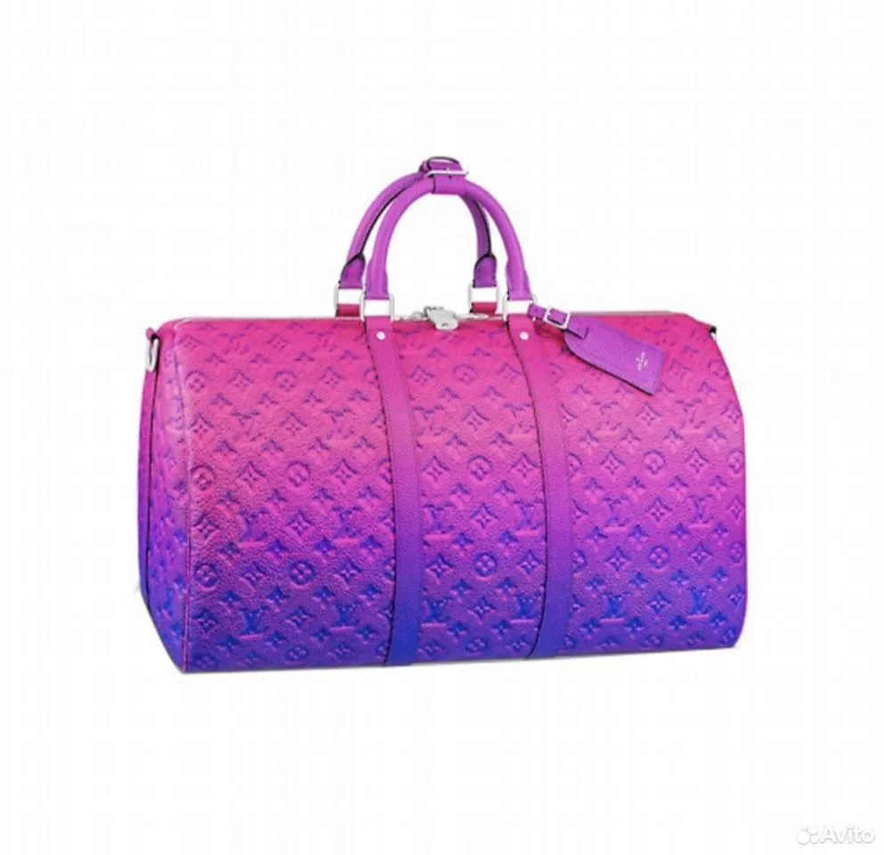 Сумка Louis Vuitton Keepall Virgil Glitter - изображение 1