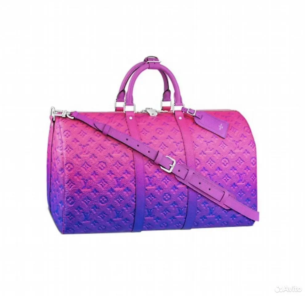 Сумка Louis Vuitton Keepall Virgil Glitter - миниатюра 2