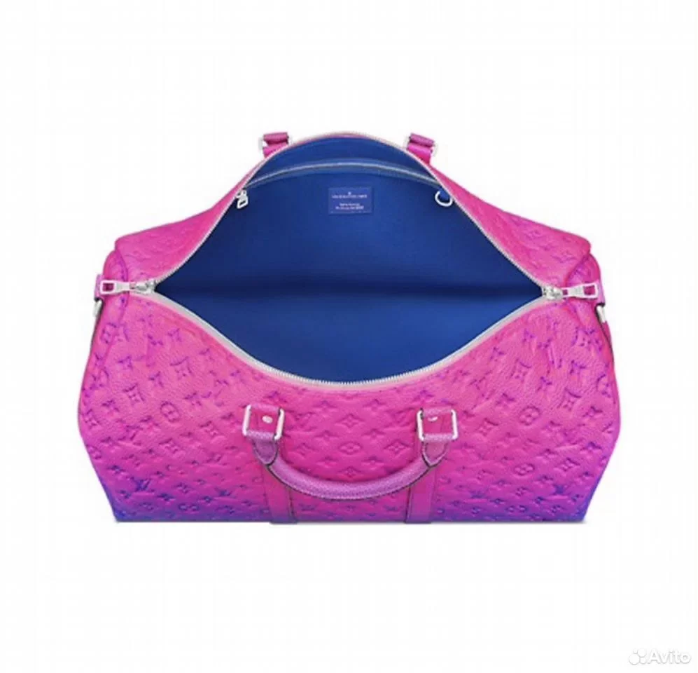 Сумка Louis Vuitton Keepall Virgil Glitter - миниатюра 4