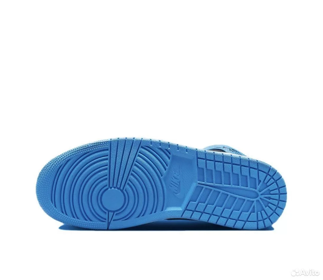 Кроссовки Nike Air Jordan 1 Mid University Blue - миниатюра 5