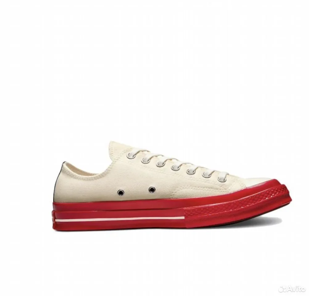 Кеды CDG x Converse Part 5 - миниатюра 5