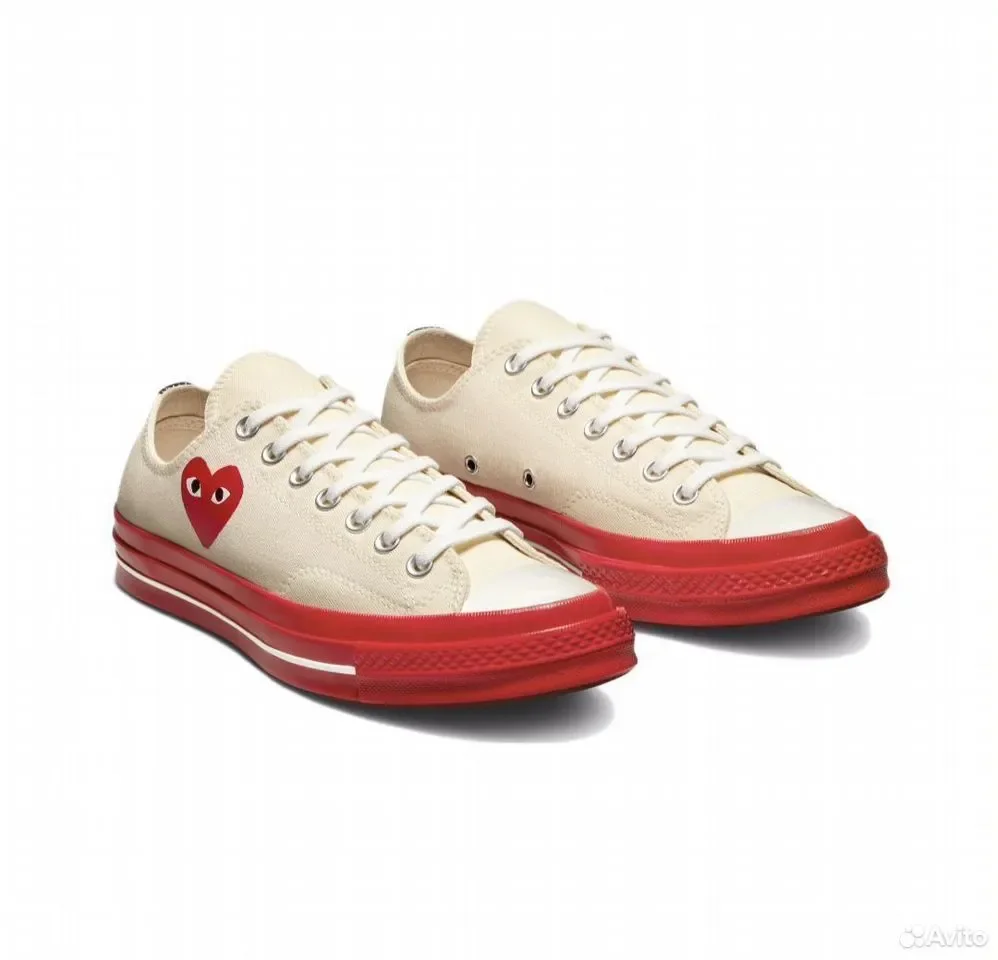 Кеды CDG x Converse Part 5 - миниатюра 6