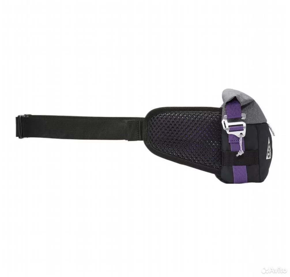 Сумка Nike Aysen Black and Violet 3L - миниатюра 5